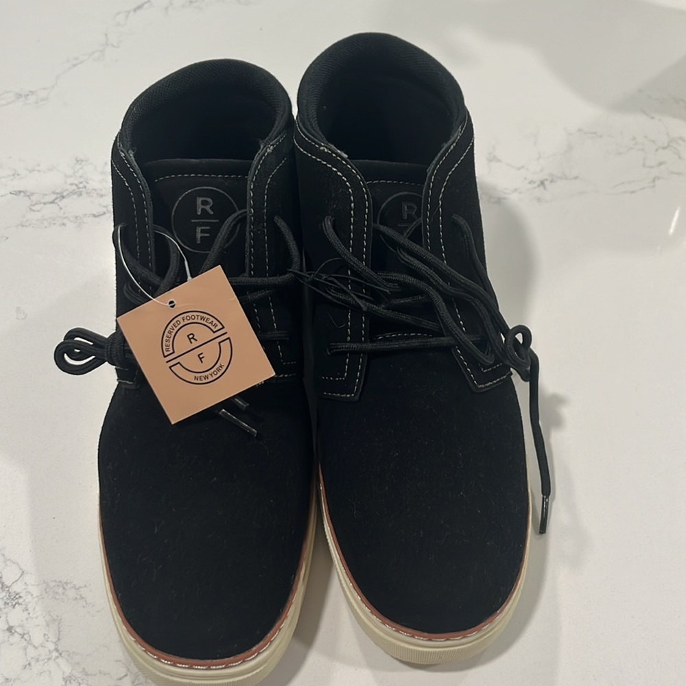 Reserved Footwear Men's Petrus Chukka Boots Blue Size 8 - Picture 2 of 8